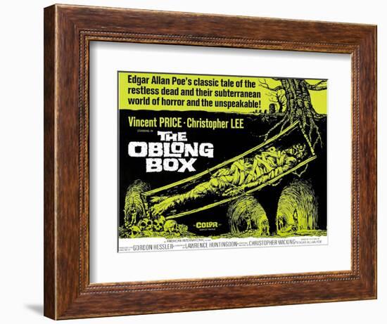 The Oblong Box, 1969-null-Framed Art Print
