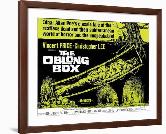 The Oblong Box, 1969-null-Framed Art Print