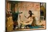 The Obsequies of an Egyptian Cat by John Reinhard Weguelin-Fine Art-Mounted Photographic Print