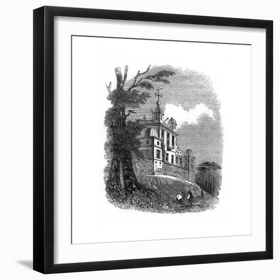 The Observatory at Greenwich, 1836-null-Framed Giclee Print