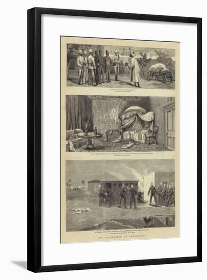 The Occupation of Alexandria-Henry William Brewer-Framed Giclee Print