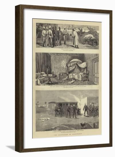 The Occupation of Alexandria-Henry William Brewer-Framed Giclee Print