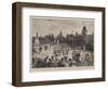 The Occupation of Bloemfontein, Mounting Guard at the Presidency-Henry Marriott Paget-Framed Giclee Print