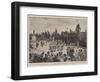 The Occupation of Bloemfontein, Mounting Guard at the Presidency-Henry Marriott Paget-Framed Giclee Print