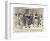 The Occupation of Crete, Disarming Bashi-Bazouks at the Gate of Canea after the Fight at Akrotiri-null-Framed Giclee Print