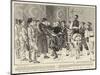 The Occupation of Crete, Disarming Bashi-Bazouks at the Gate of Canea after the Fight at Akrotiri-null-Mounted Giclee Print