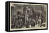 The Occupation of Cyprus, a Bazaar at Larnaca-Godefroy Durand-Framed Stretched Canvas