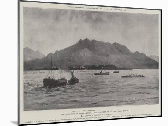 The Occupation of Shanhaikuan, a General View of the Town from the Sea-Henry Charles Seppings Wright-Mounted Giclee Print