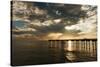 The Ocean Beach Fishing Pier in San Diego, California-Brett Holman-Stretched Canvas