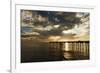 The Ocean Beach Fishing Pier in San Diego, California-Brett Holman-Framed Photographic Print