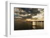 The Ocean Beach Fishing Pier in San Diego, California-Brett Holman-Framed Photographic Print