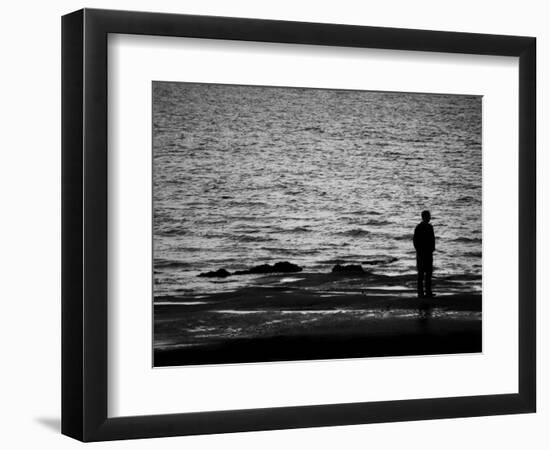 The Ocean Holds No Memory-Sharon Wish-Framed Photographic Print