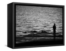 The Ocean Holds No Memory-Sharon Wish-Framed Stretched Canvas