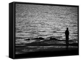 The Ocean Holds No Memory-Sharon Wish-Framed Stretched Canvas