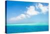 The Ocean in the Maldives-John Harper-Stretched Canvas