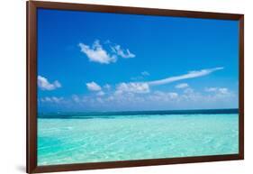 The Ocean in the Maldives-John Harper-Framed Photographic Print