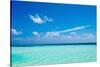 The Ocean in the Maldives-John Harper-Stretched Canvas