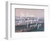 The Ocean Is Calling And I Must Go-Leah Flores-Framed Art Print