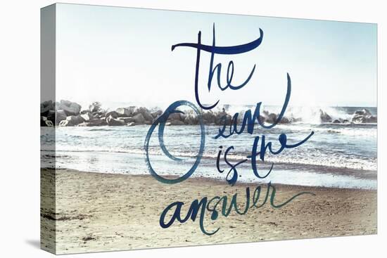 The Ocean is the Answer-Emily Navas-Stretched Canvas