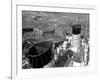 The Ocean Liner Queen Mary Berthed at Clydebank Docks, 1938-null-Framed Photographic Print