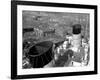 The Ocean Liner Queen Mary Berthed at Clydebank Docks, 1938-null-Framed Photographic Print