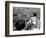 The Ocean Liner Queen Mary Berthed at Clydebank Docks, 1938-null-Framed Photographic Print