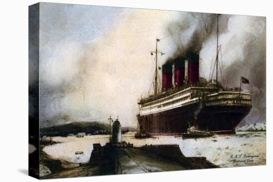 The Ocean Liner RMS Berengaria, 20th Century-null-Stretched Canvas