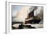 The Ocean Liner RMS Berengaria, 20th Century-null-Framed Giclee Print