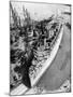 The Ocean Liner RMS Queen Mary, Clydebank, Glasgow, 1934-null-Mounted Premium Giclee Print