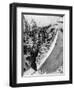 The Ocean Liner RMS Queen Mary, Clydebank, Glasgow, 1934-null-Framed Giclee Print