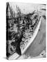 The Ocean Liner RMS Queen Mary, Clydebank, Glasgow, 1934-null-Stretched Canvas