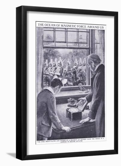 The Ocean of Magnetic Force around Us-Charles Mills Sheldon-Framed Giclee Print