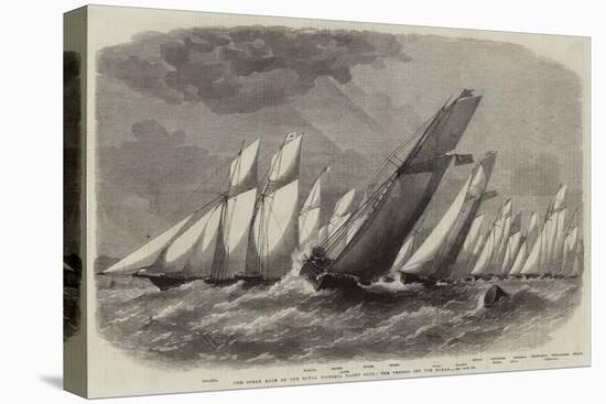 The Ocean Race of the Royal Victoria Yacht Club, the Vessels Off the Noman-Edwin Weedon-Stretched Canvas