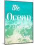 The Ocean-Jace Grey-Mounted Art Print