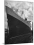 The Oceanliner Queen Elizabeth in Dry Dock For Overhaul and Refitting Prior to Her Maiden Voyage-Hans Wild-Mounted Photographic Print