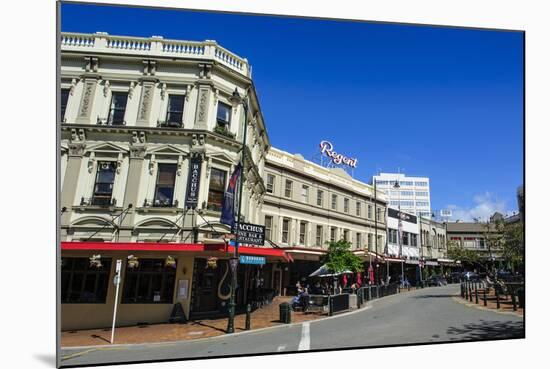 The Octagon Town Center of Dunedin, Otago, South Island, New Zealand, Pacific-Michael-Mounted Photographic Print