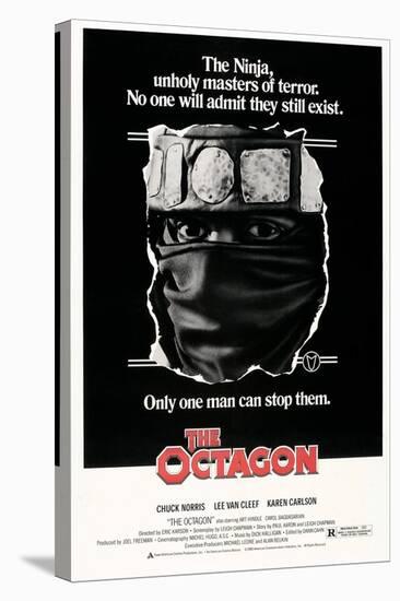 THE OCTAGON, US poster, Chuck Norris, 1980. © American Cinema Releasing/courtesy Everett Collection-null-Stretched Canvas