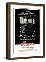 THE OCTAGON, US poster, Chuck Norris, 1980. © American Cinema Releasing/courtesy Everett Collection-null-Framed Art Print