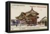 The Octagonal Temple of Kyoto, Japan-null-Framed Stretched Canvas