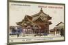 The Octagonal Temple of Kyoto, Japan-null-Mounted Giclee Print