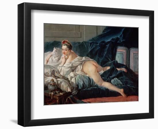 The Odalisque, 1745-Francois Boucher-Framed Giclee Print