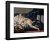 The Odalisque, 1745-Francois Boucher-Framed Giclee Print