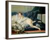 The Odalisque, 1749-Francois Boucher-Framed Giclee Print