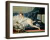 The Odalisque, 1749-Francois Boucher-Framed Giclee Print