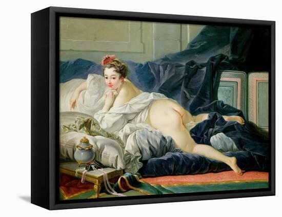 The Odalisque, 1749-Francois Boucher-Framed Stretched Canvas