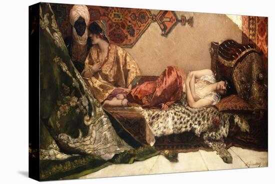 The Odalisque, 1882-Jean Joseph Benjamin Constant-Stretched Canvas