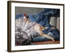 The Odalisque by Francois Boucher-Francois Boucher-Framed Photographic Print