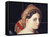 The Odalisque's Face-Jean-Auguste-Dominique Ingres-Framed Stretched Canvas