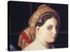 The Odalisque's Face-Jean-Auguste-Dominique Ingres-Stretched Canvas