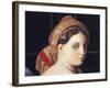 The Odalisque's Face-Jean-Auguste-Dominique Ingres-Framed Giclee Print